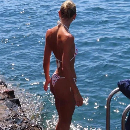 Zweiteiliger Bikini-Badeanzug