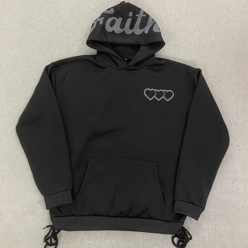 Y2K Hoodie & Jogger Two-Piece Set | Women's Urban Style