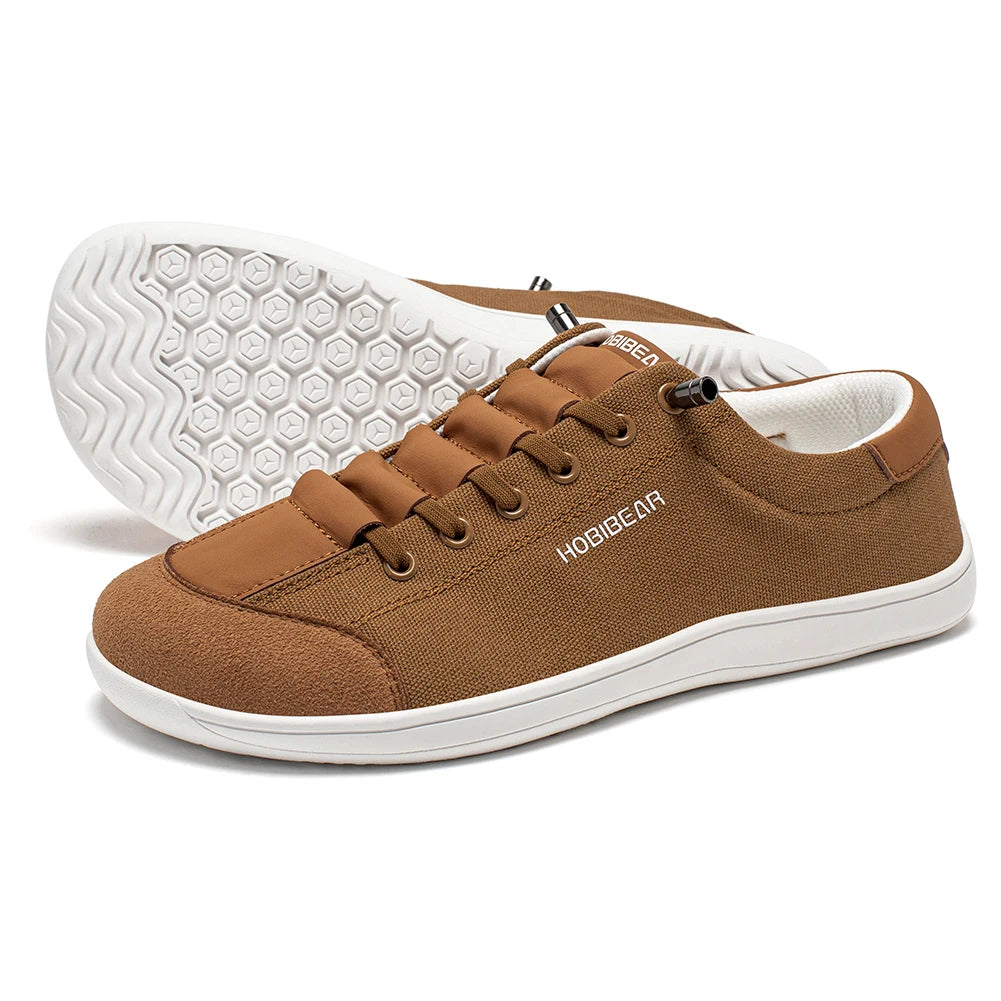 Wide Toe Barefoot Slip-On Sneakers | Men's Natural Comfort