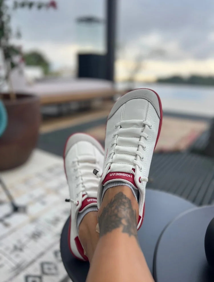 Wide Toe Barefoot Slip-On Sneakers | Men's Natural Comfort