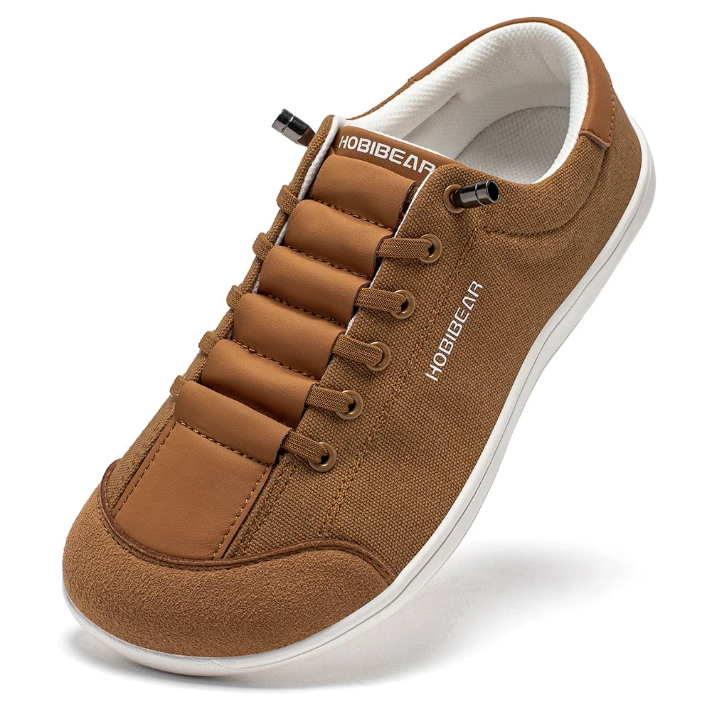 Wide Toe Barefoot Slip-On Sneakers | Men's Natural Comfort