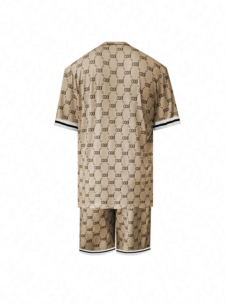 Men's Casual T-Shirt & Shorts Set | Urban Summer Style